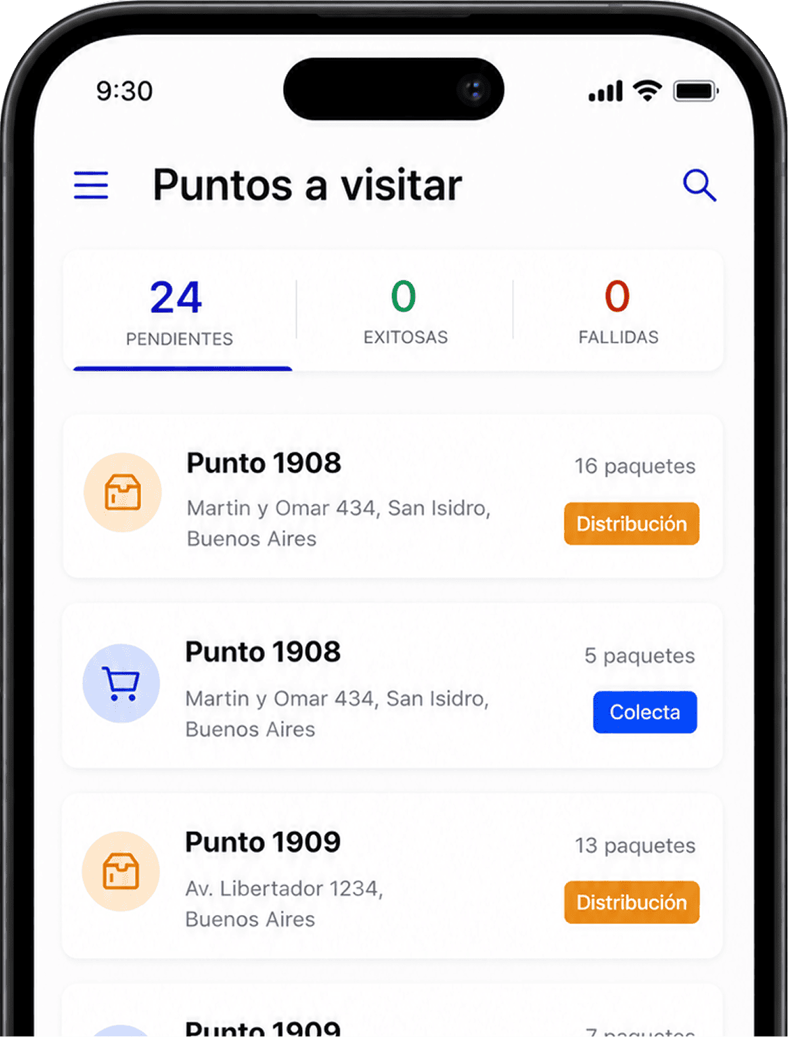 Logistics UI Case Study