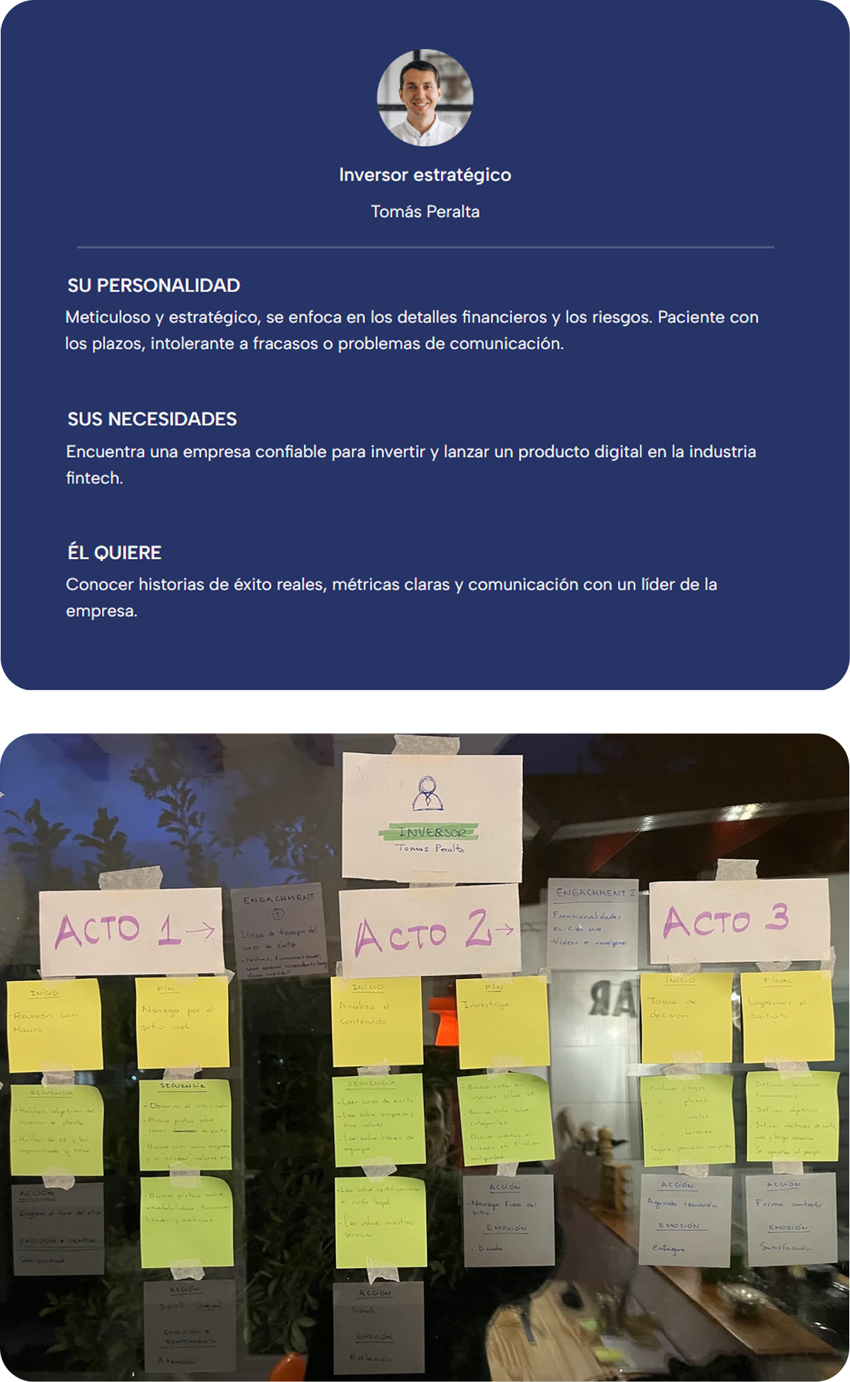 User persona 2 — usuario arquetipo del proyecto